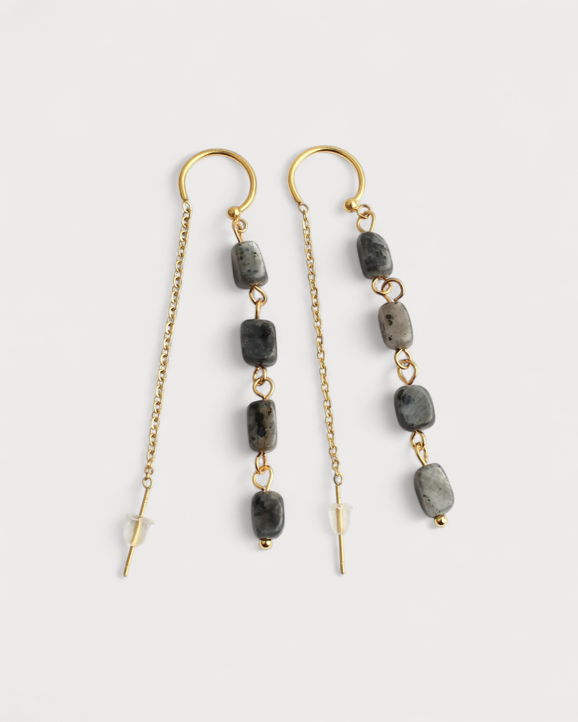 Danielle - Ohrringe - Naturstein - Edelstahl