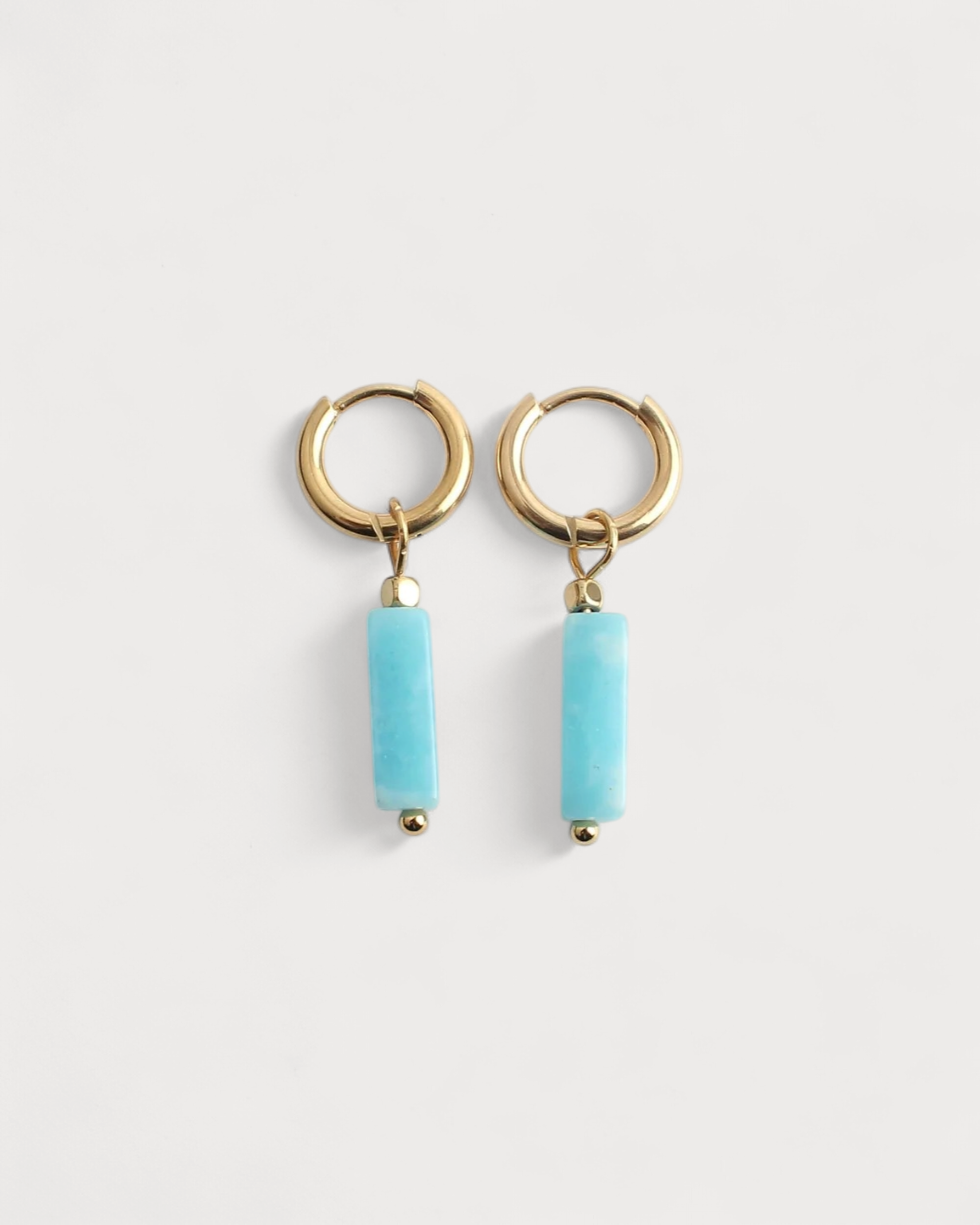 Dora - Ohrringe - Naturstein - Edelstahl