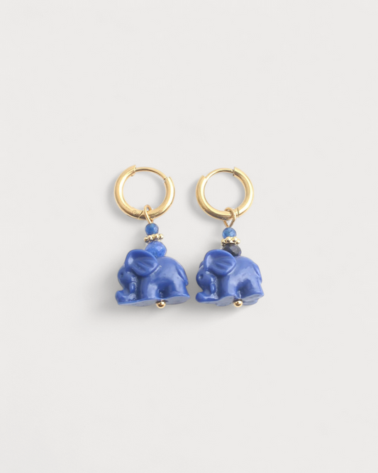 Elephant - Ohrringe - Edelstahl