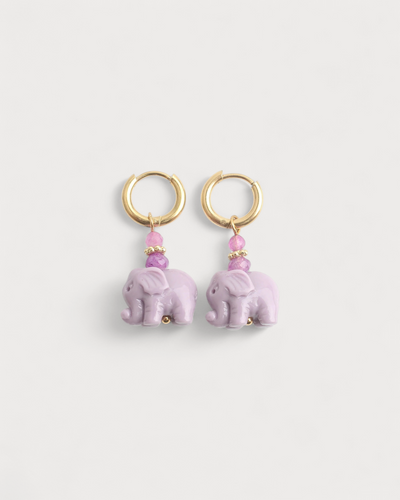 Elephant - Ohrringe - Edelstahl