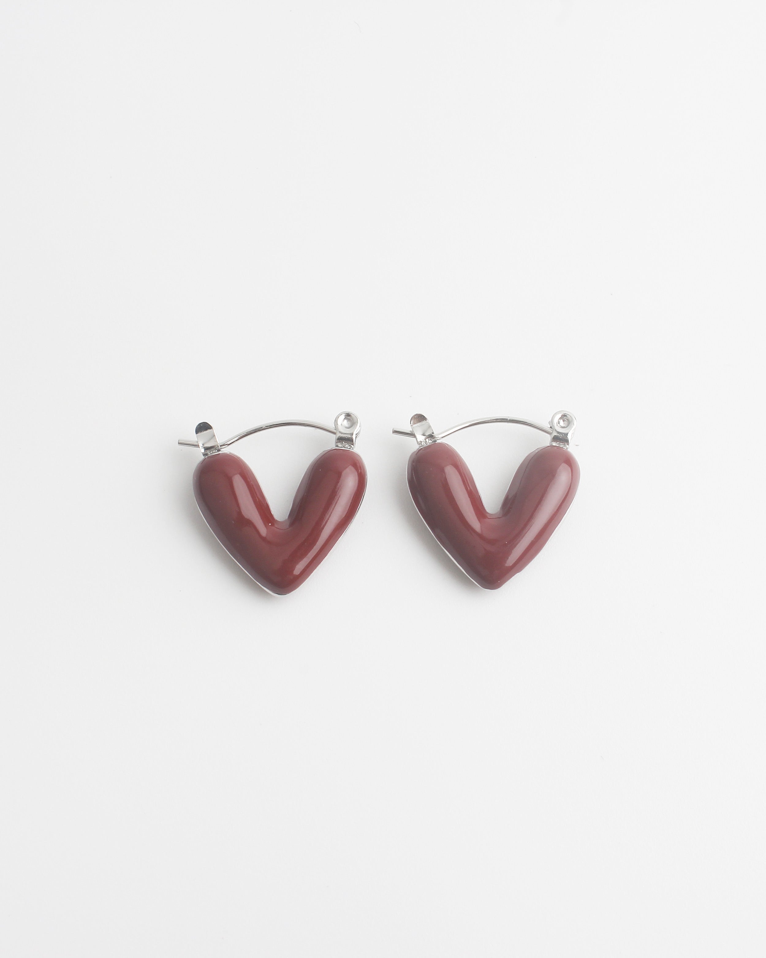 Heart - Earrings - Stainless Steel