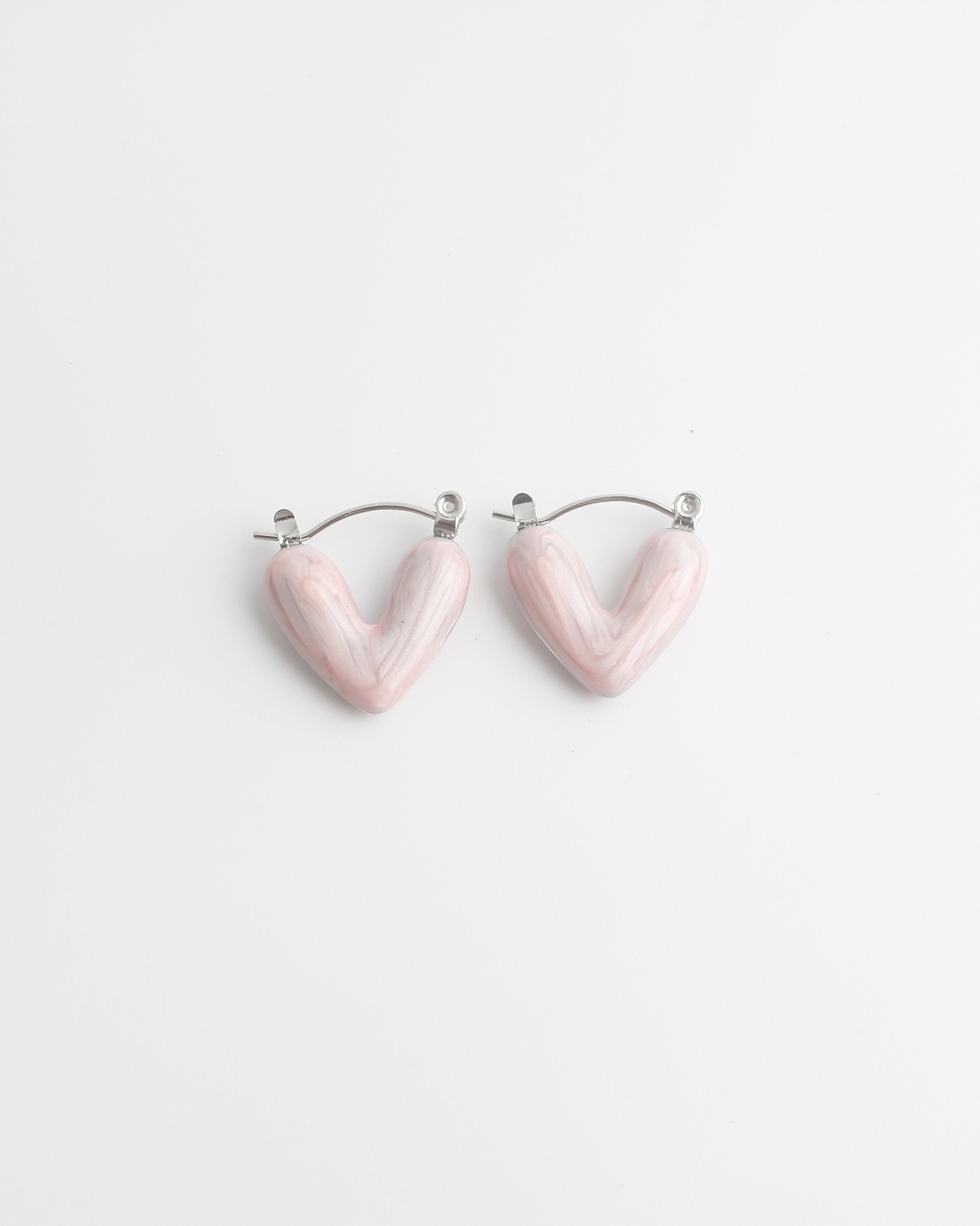 Heart - Earrings - Stainless Steel