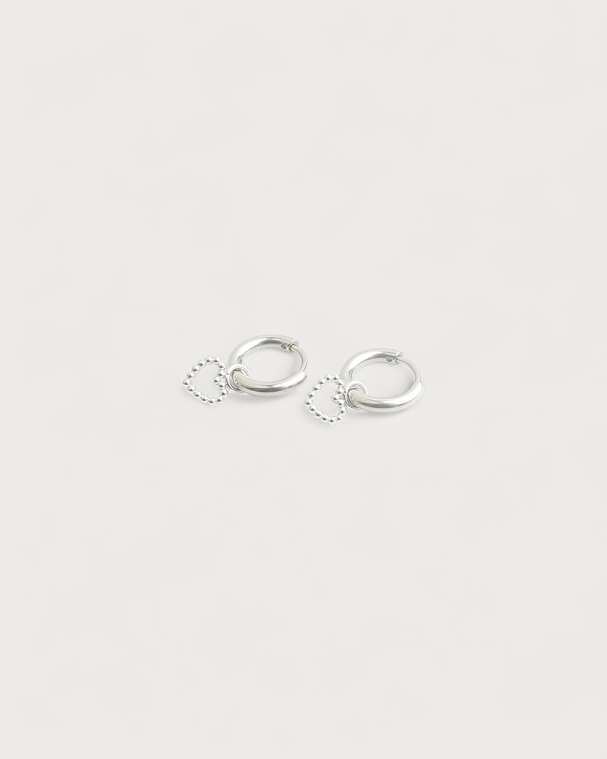 Dotted Hearts - Ohrringe - Edelstahl