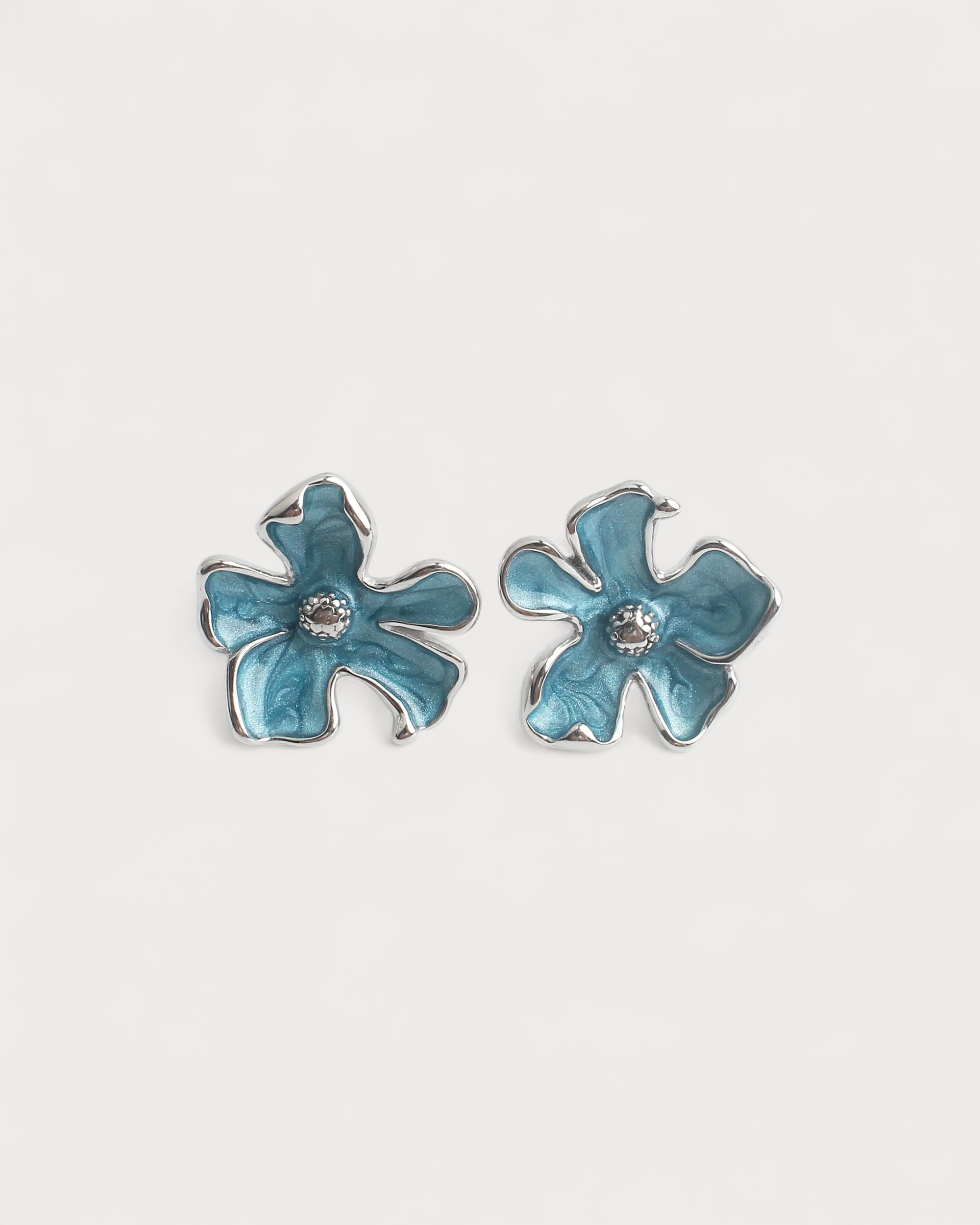 Love Flower - Ohrstecker - Ohrringe - Edelstahl