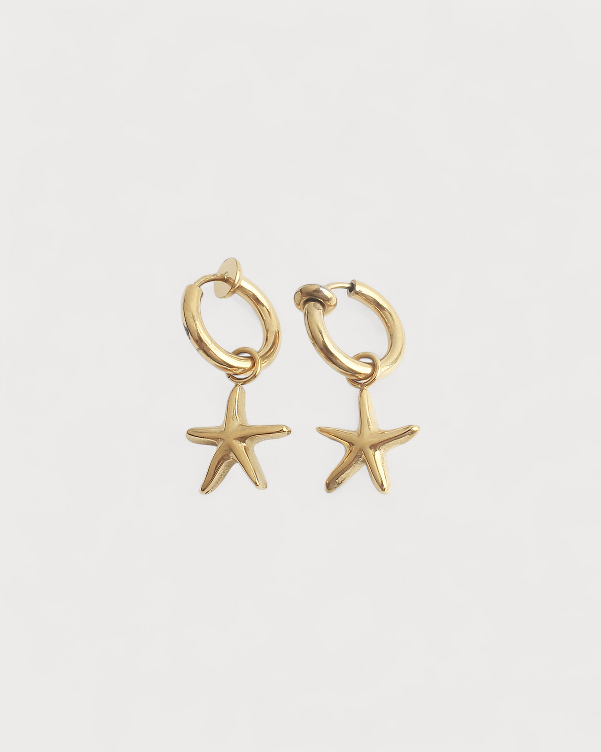 Ocean Star - Ohrringe - Clip On - Edelstahl