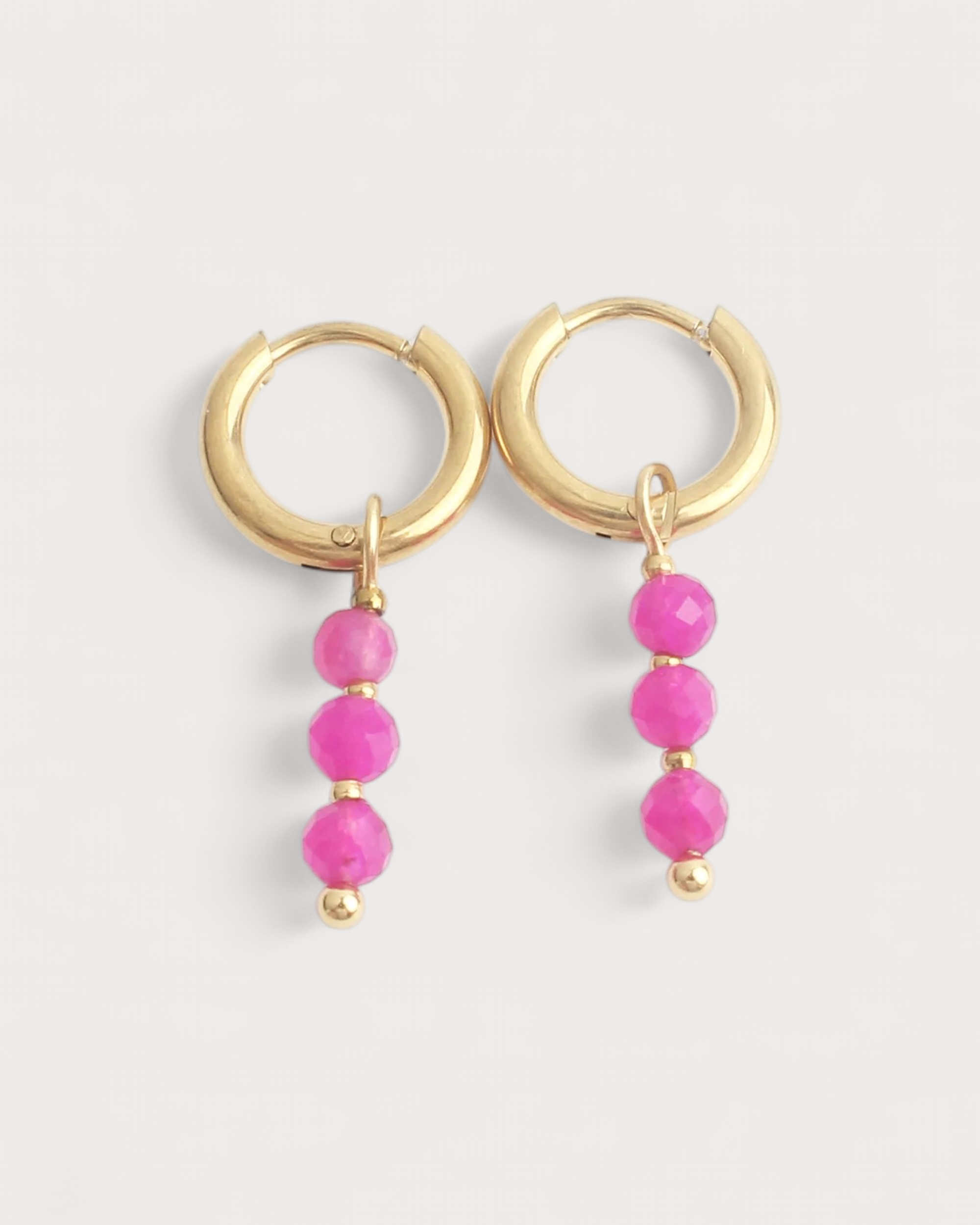 Mon Cheri - Ohrringe - Naturstein - Edelstahl