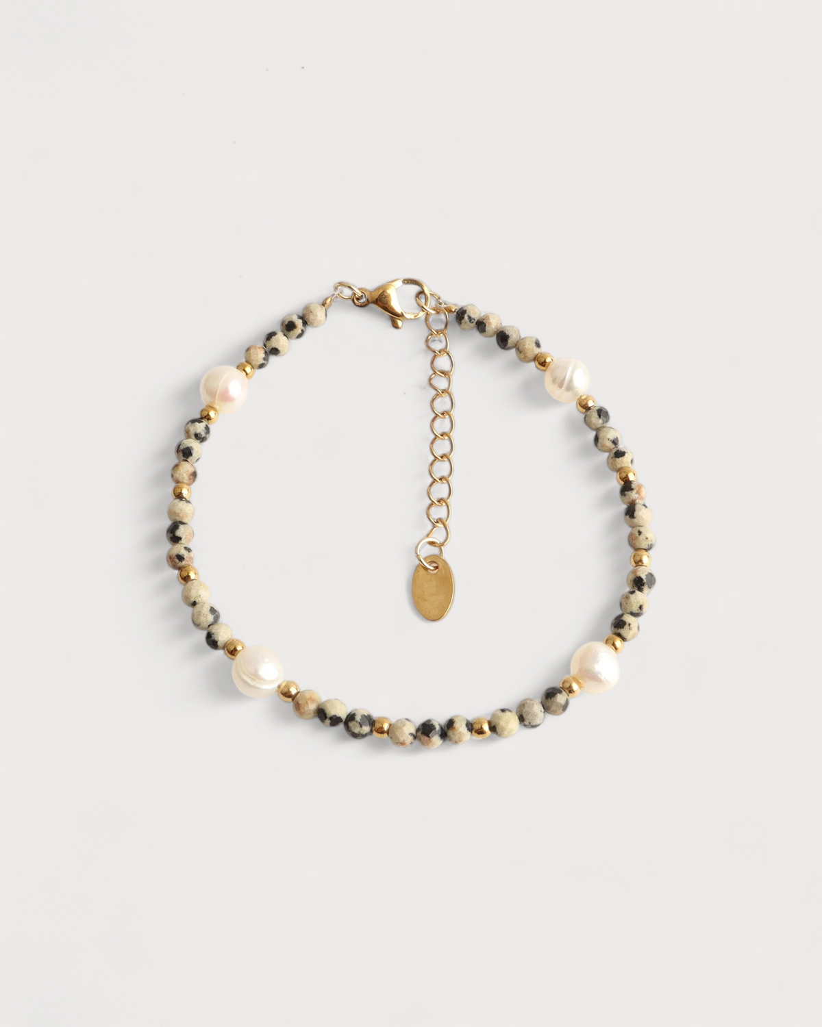 Vanessa - Armband - Naturstein - Edelstahl