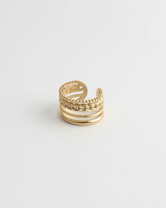 Nore - Ring - Stainless Steel - Adjustable