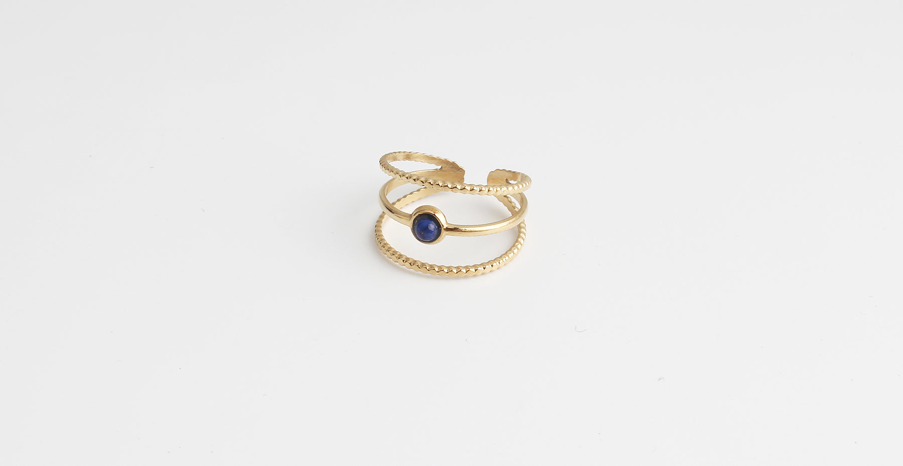 Aarya - Ring - Stainless Steel - Adjustable