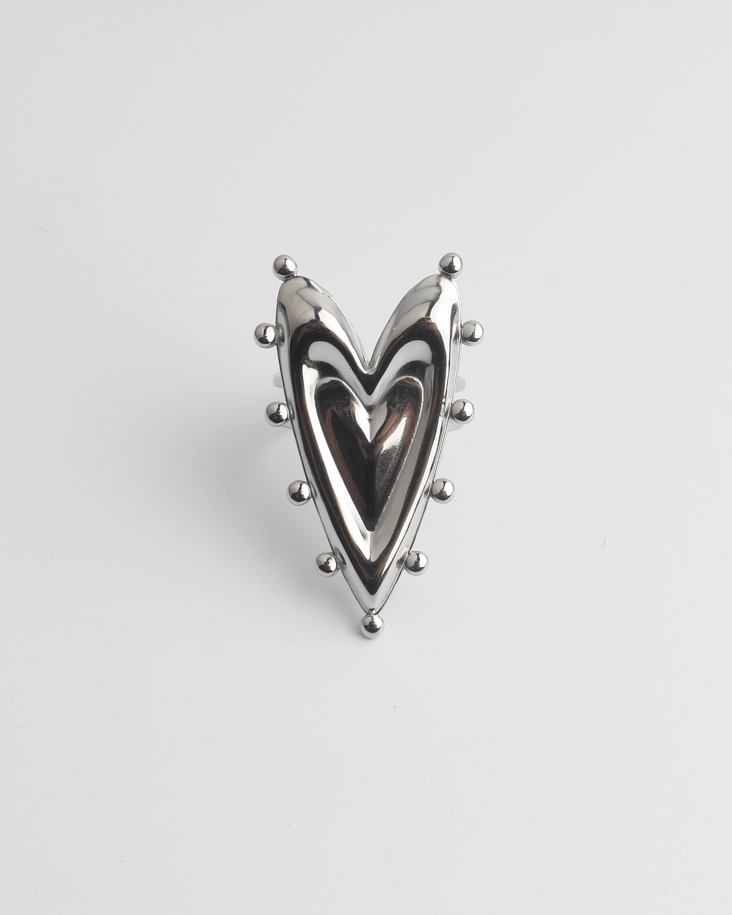 Layers of love - Ring - Stainless Steel - Adjustable