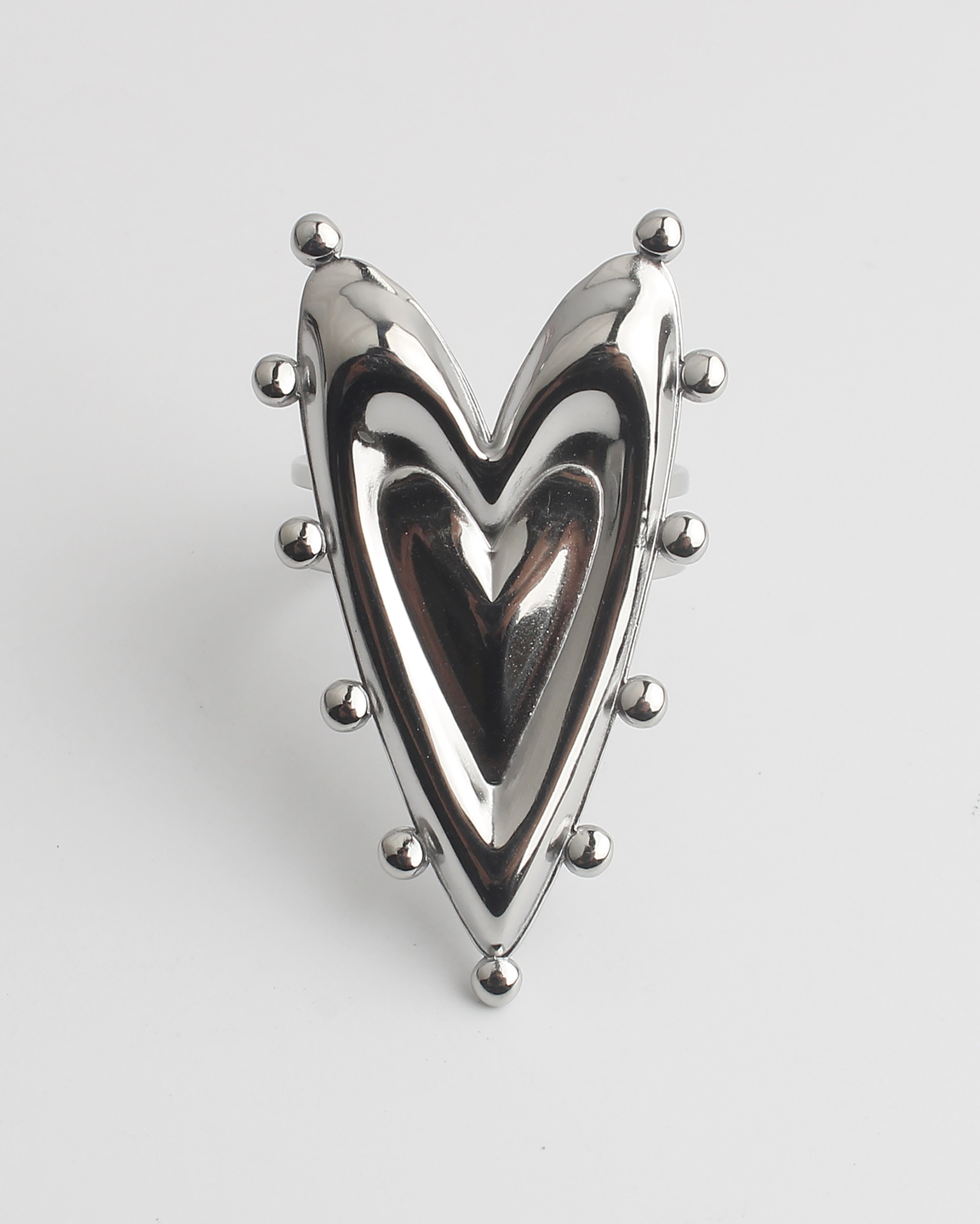 Layers of love - Ring - Stainless Steel - Adjustable