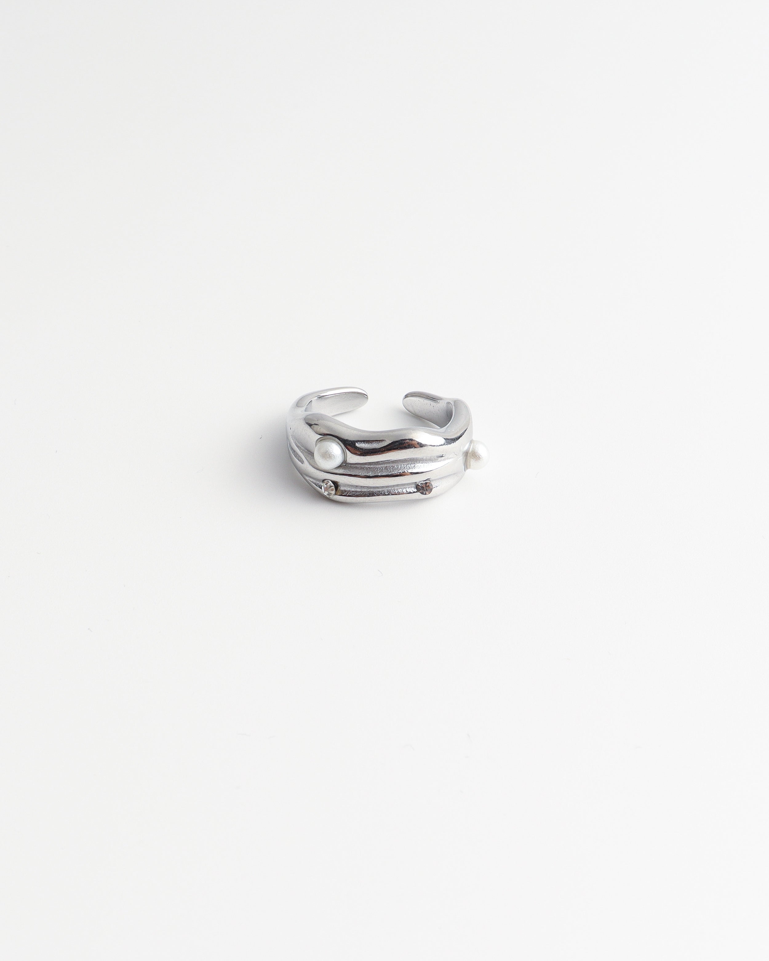 Angelique - Ring - Edelstahl - Verstellbar