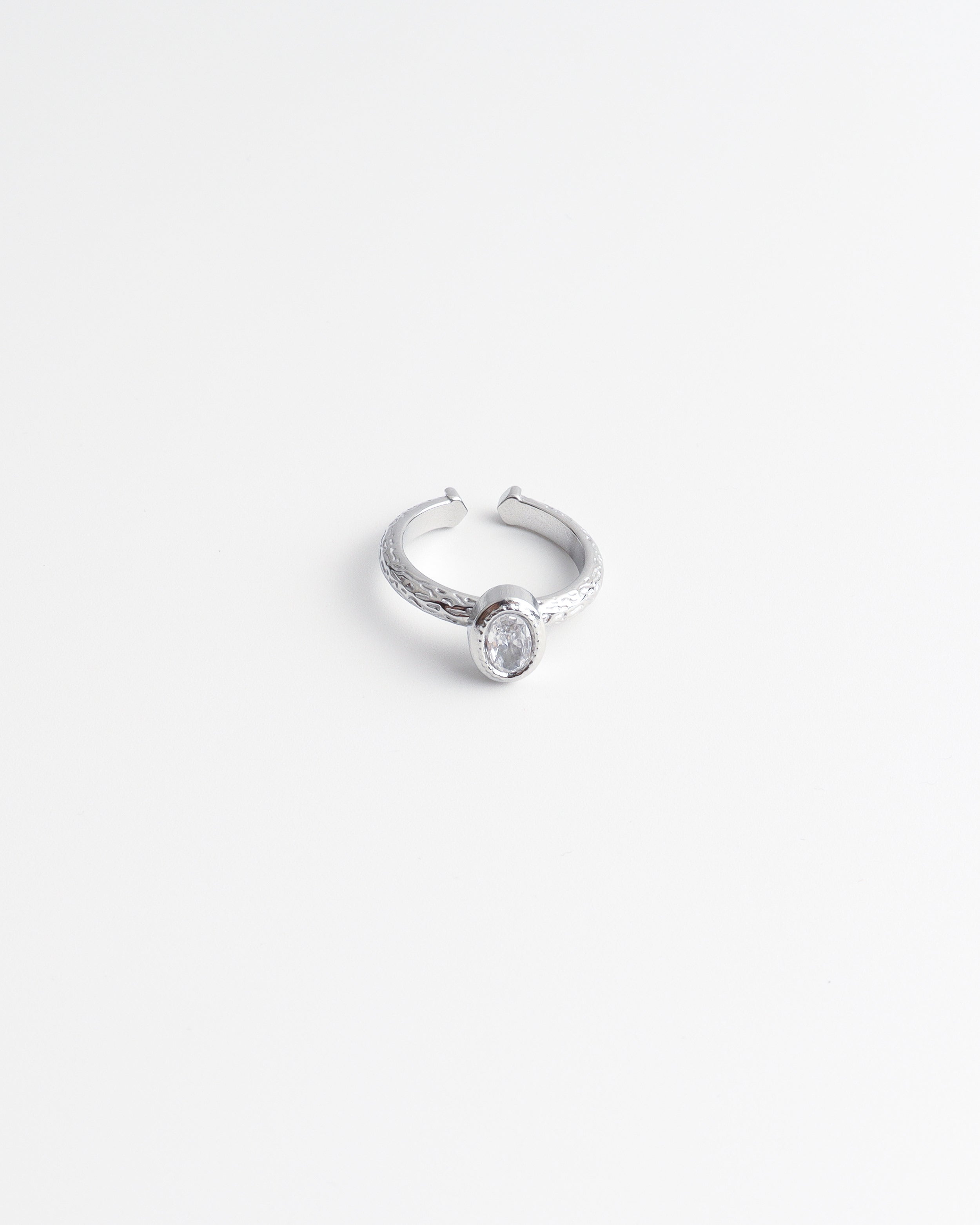Amara - Ring - Edelstahl - Verstellbar