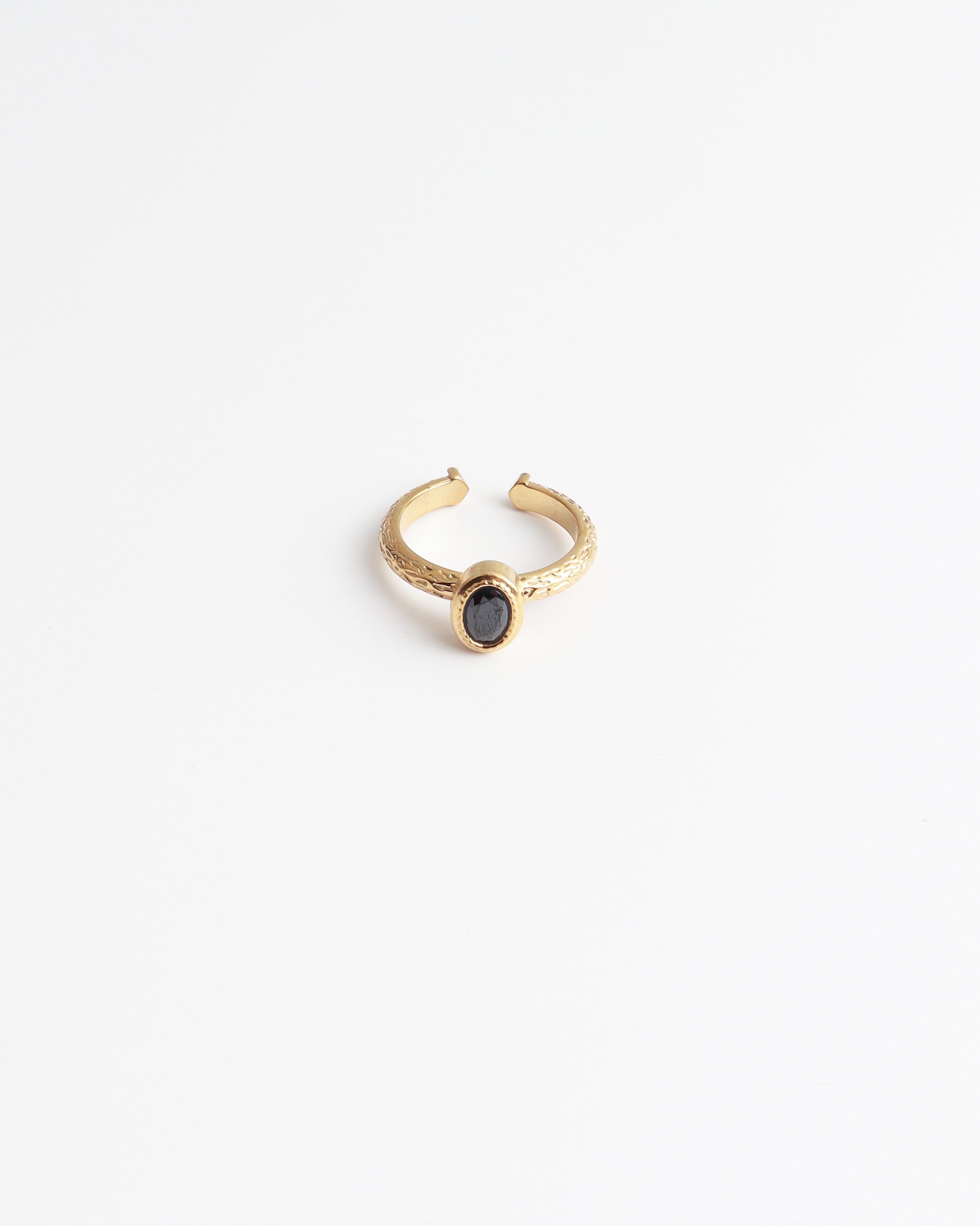 Amara - Ring - Edelstahl - Verstellbar