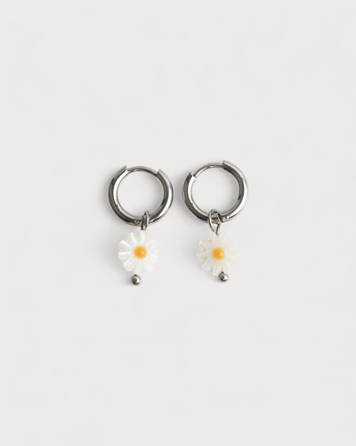 Daisy Flower - Ohrringe - Edelstahl