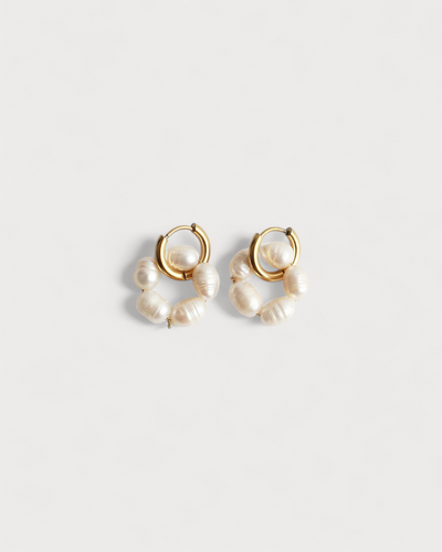 Mix Of Pearls - Ohrringe - Edelstahl