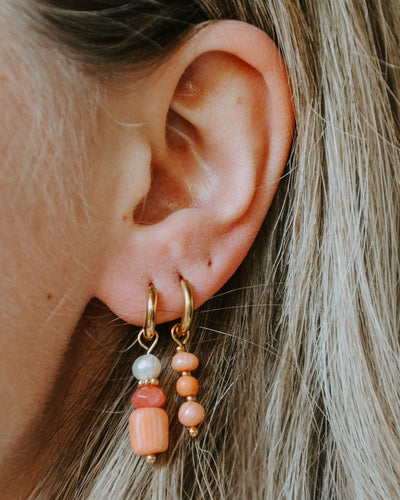 Coral Earrings -Ohrringe - Ohrringe - Edelstahl