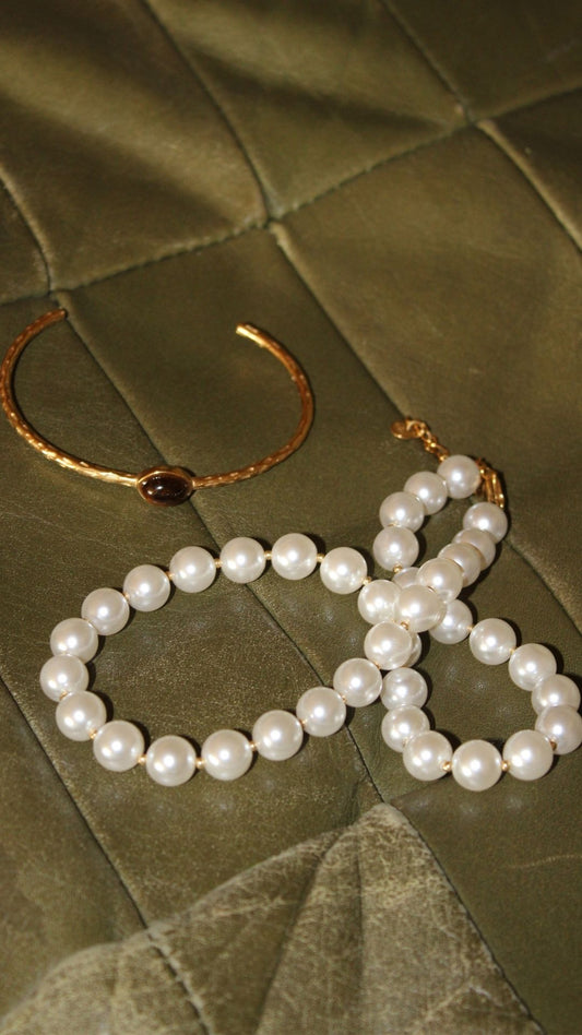 Florine - Armband - Naturstein - Edelstahl