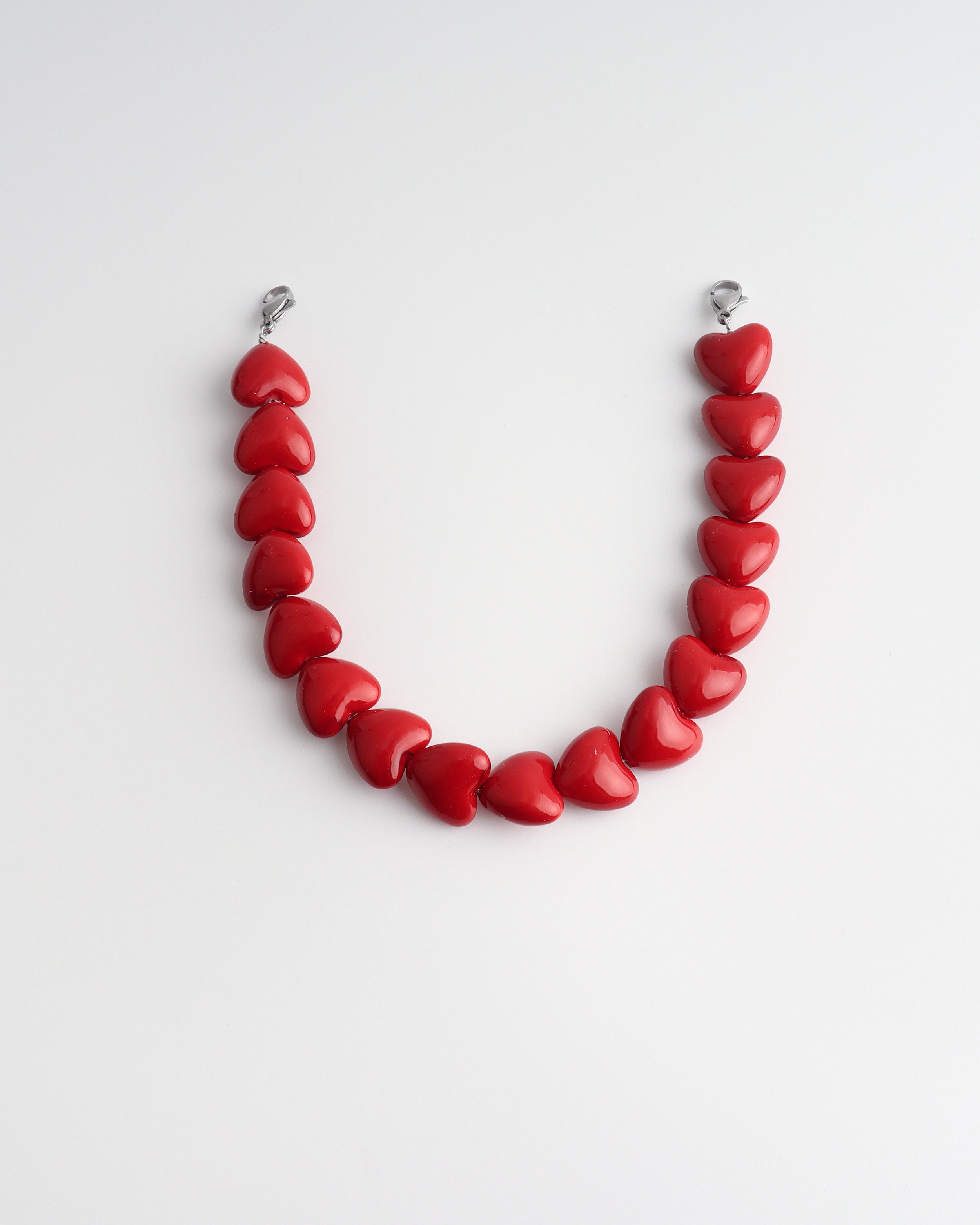 Love heart - Handy-Lanyard - Edelstahl