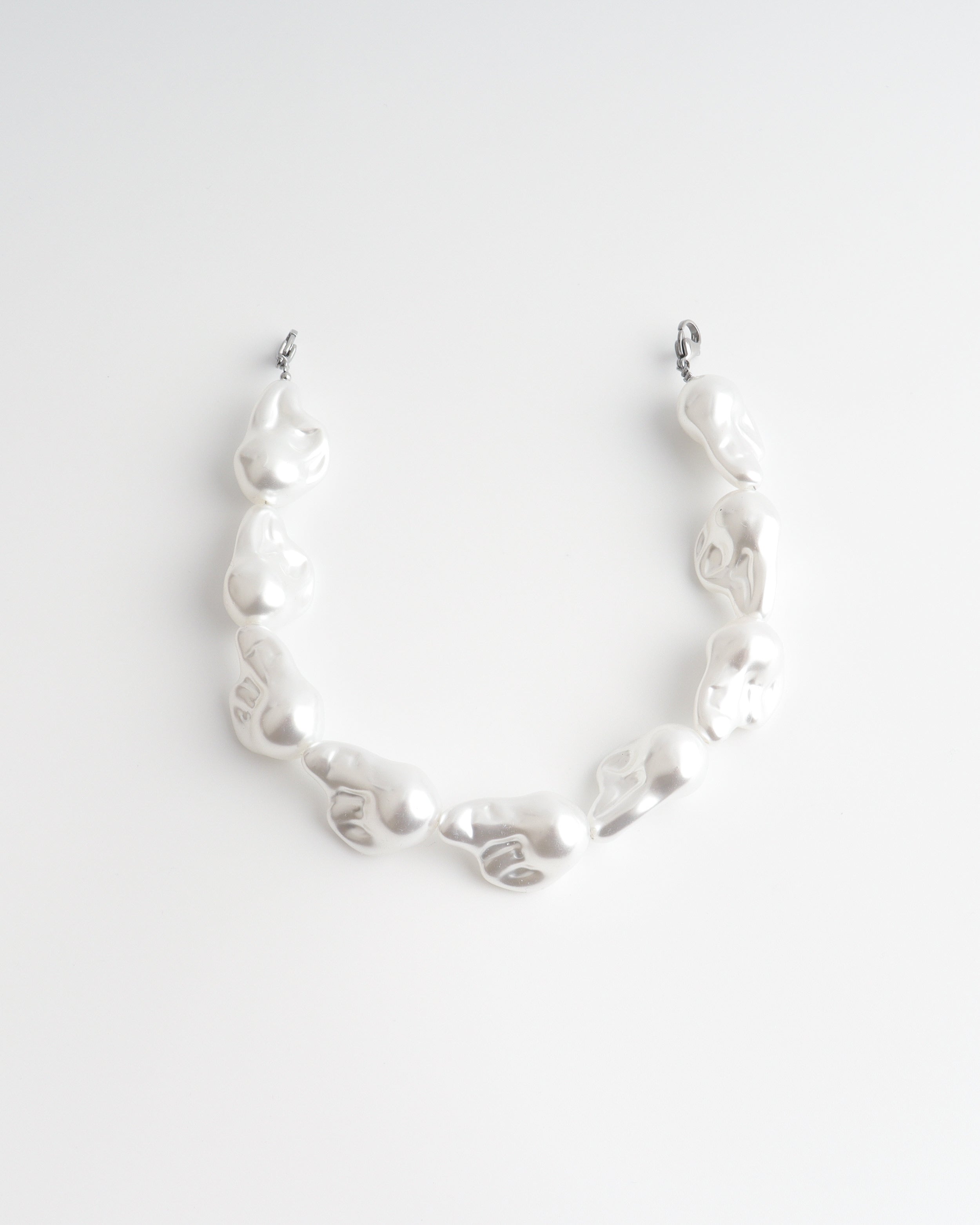 telefoonkoord met grote imitatieparels