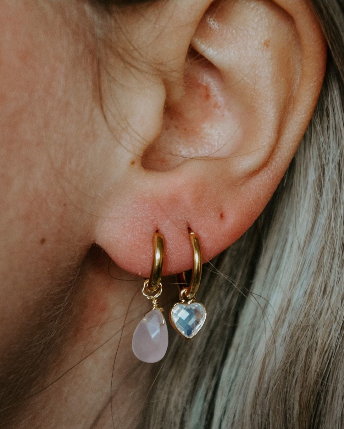 Tiny Heart - Earrings - Stainless Steel