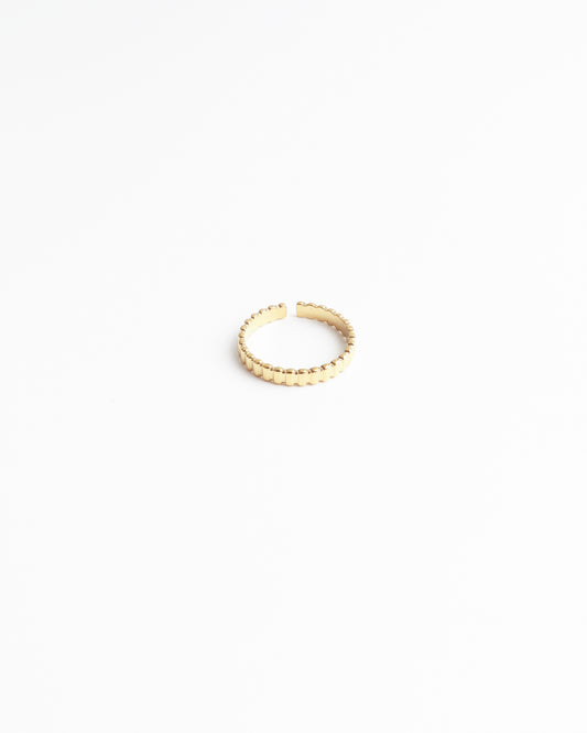Mika - Ring - Edelstahl - Verstellbar