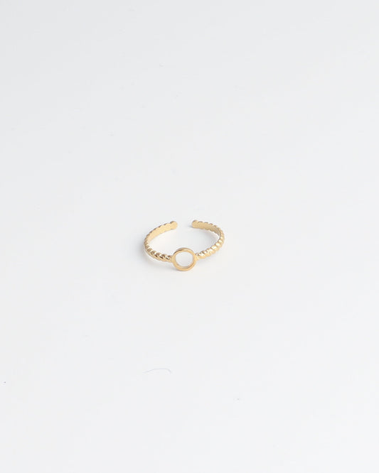 Little Circle - Ring - Edelstahl - Verstellbar