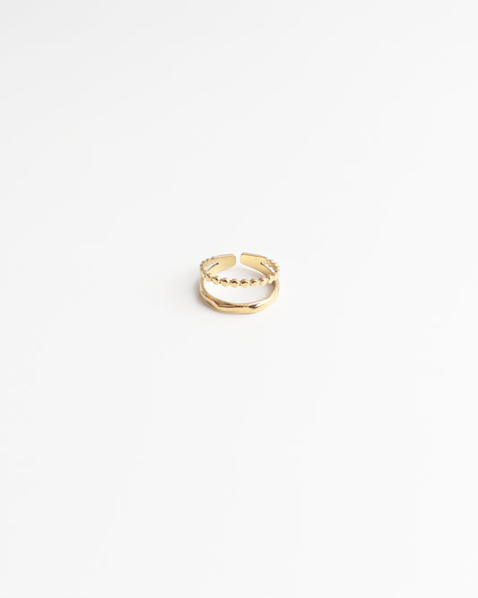 Remi - Ring - Edelstahl - Verstellbar