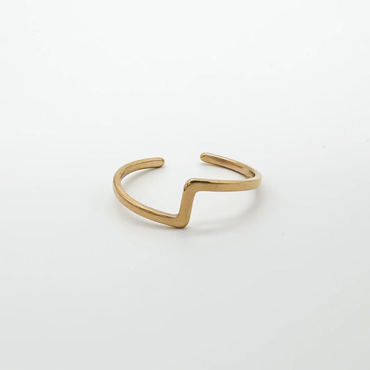 Robin - Ring - Edelstahl - Verstellbar