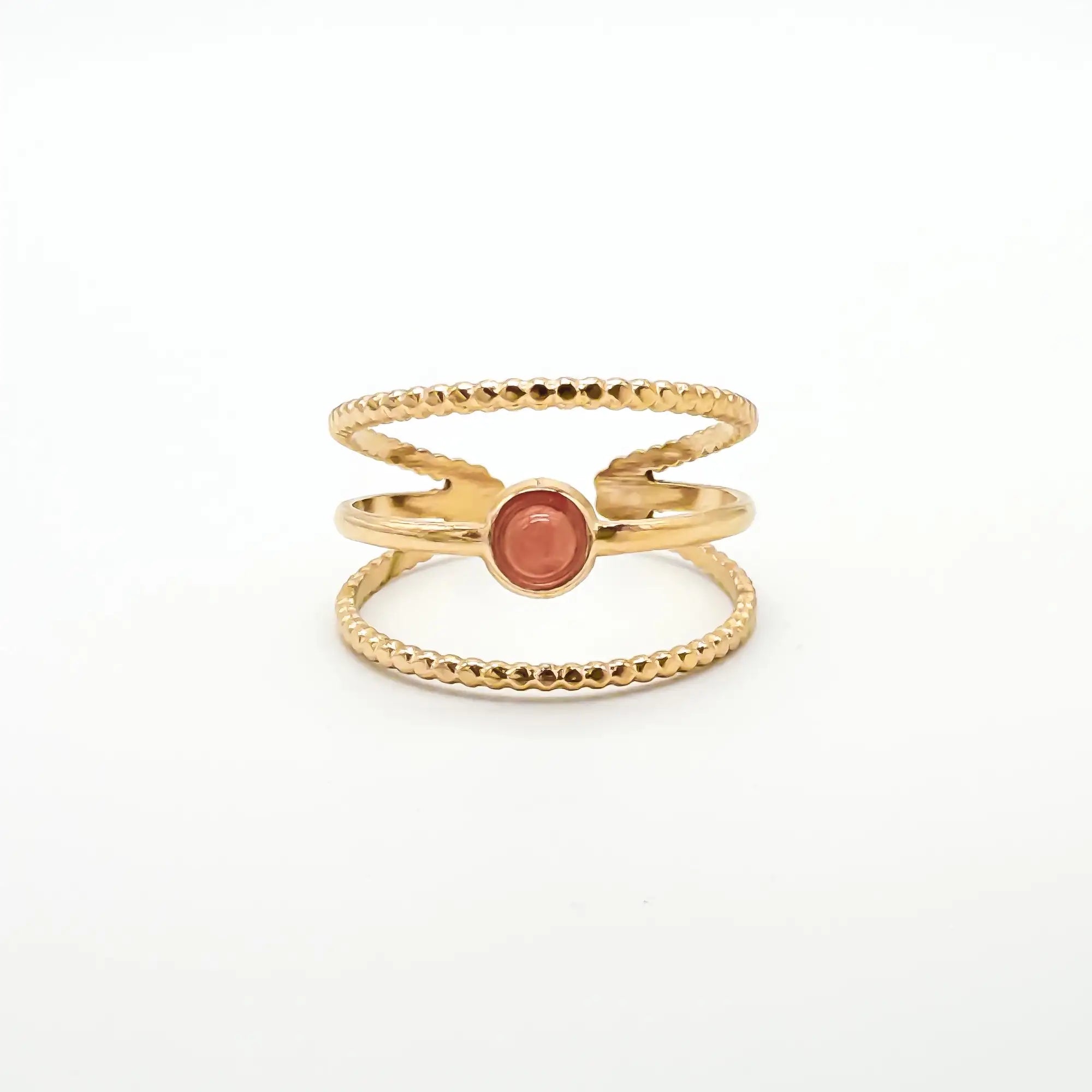 Aarya - Ring - Stainless Steel - Adjustable