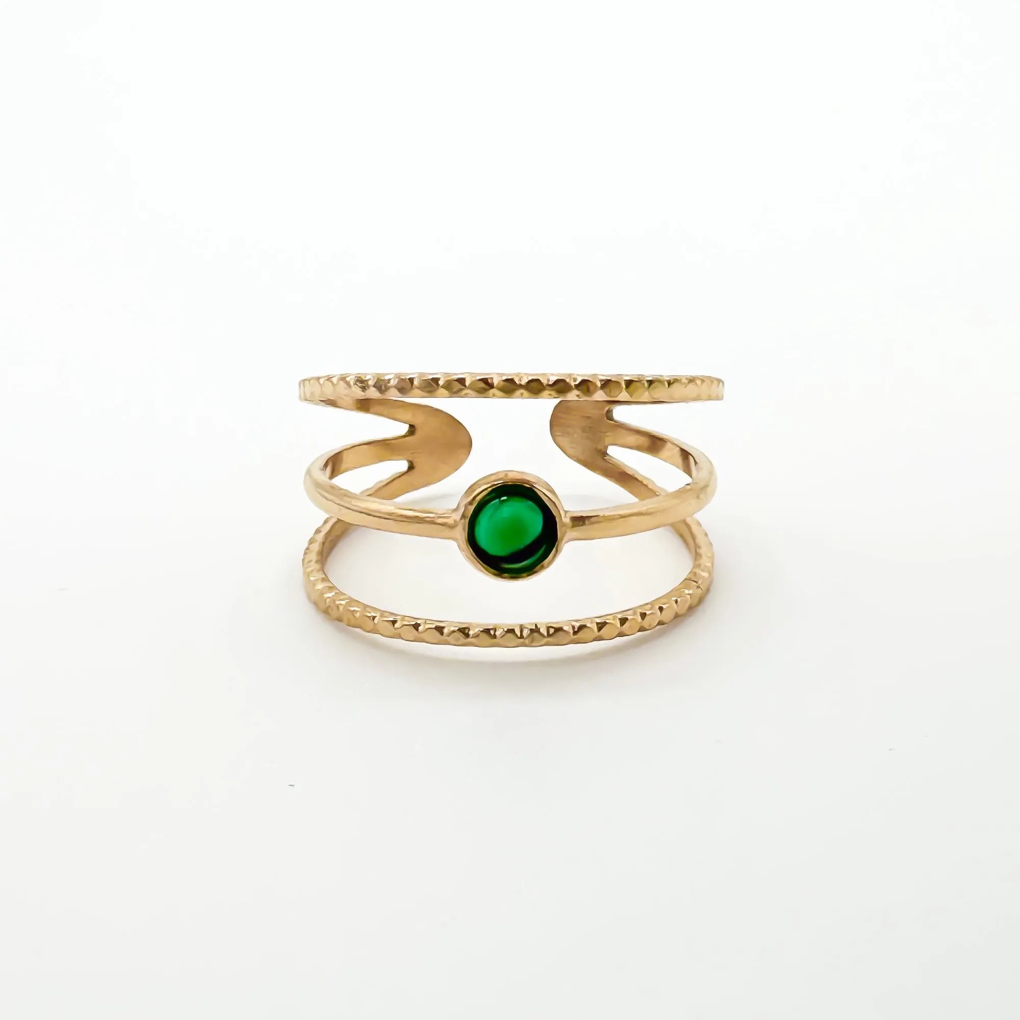Aarya - Ring - Stainless Steel - Adjustable