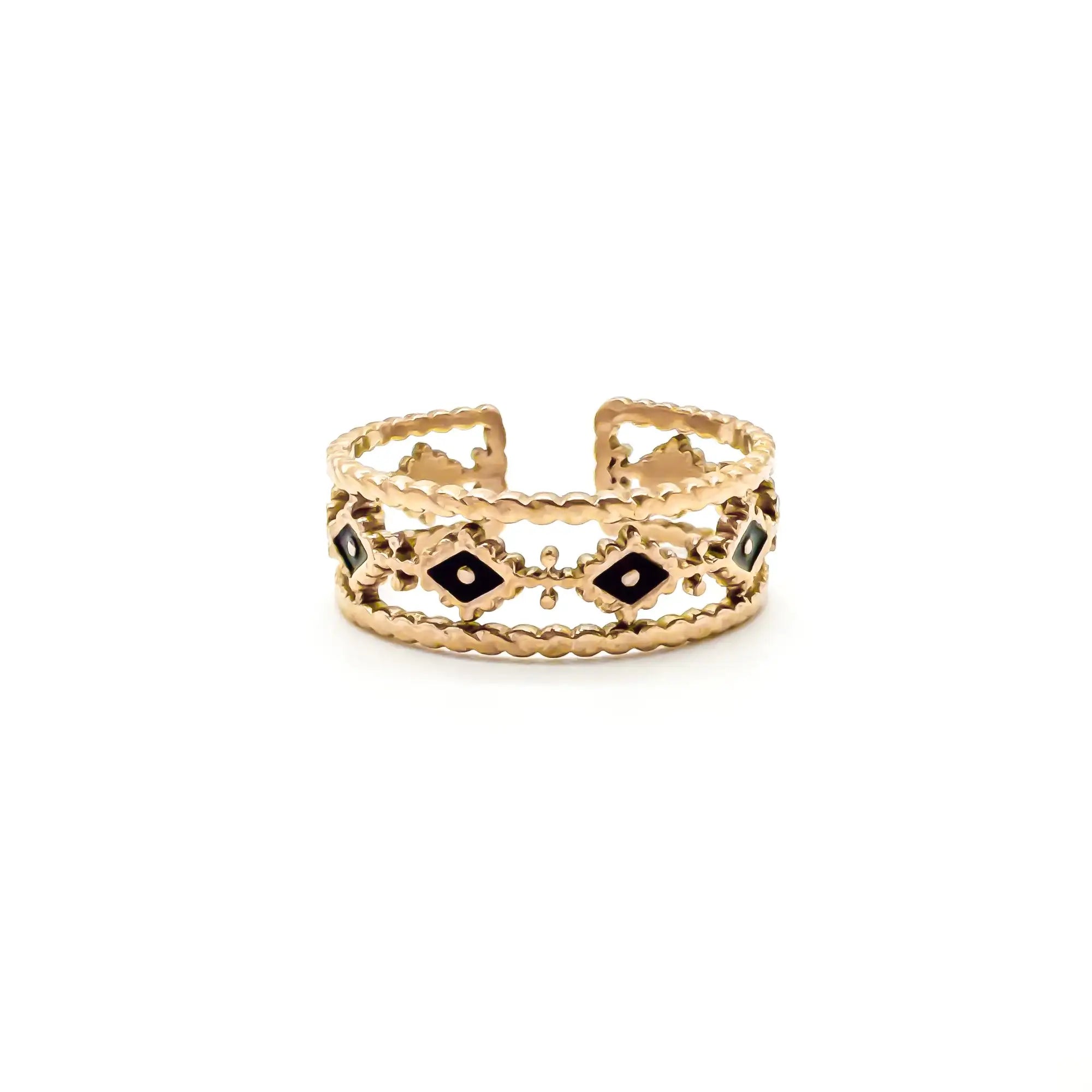 Lexy - Ring - Edelstahl - verstellbar