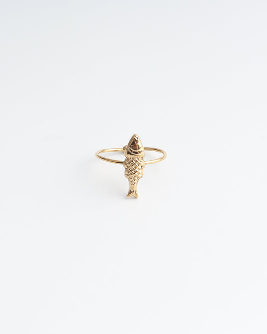 Fish - Ring - Stainless Steel - Adjustable