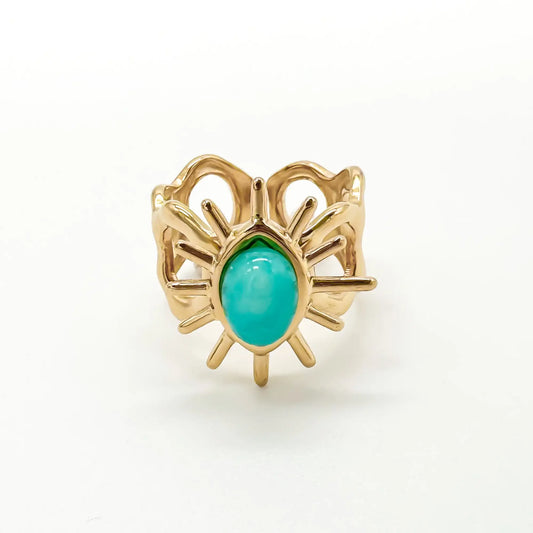 Aada - Ring - Stainless Steel - Adjustable