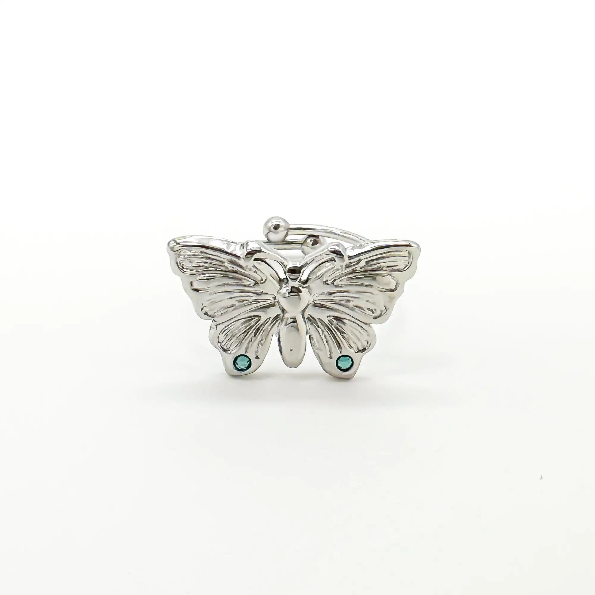 Butterfly - Ring - Stainless Steel - Adjustable