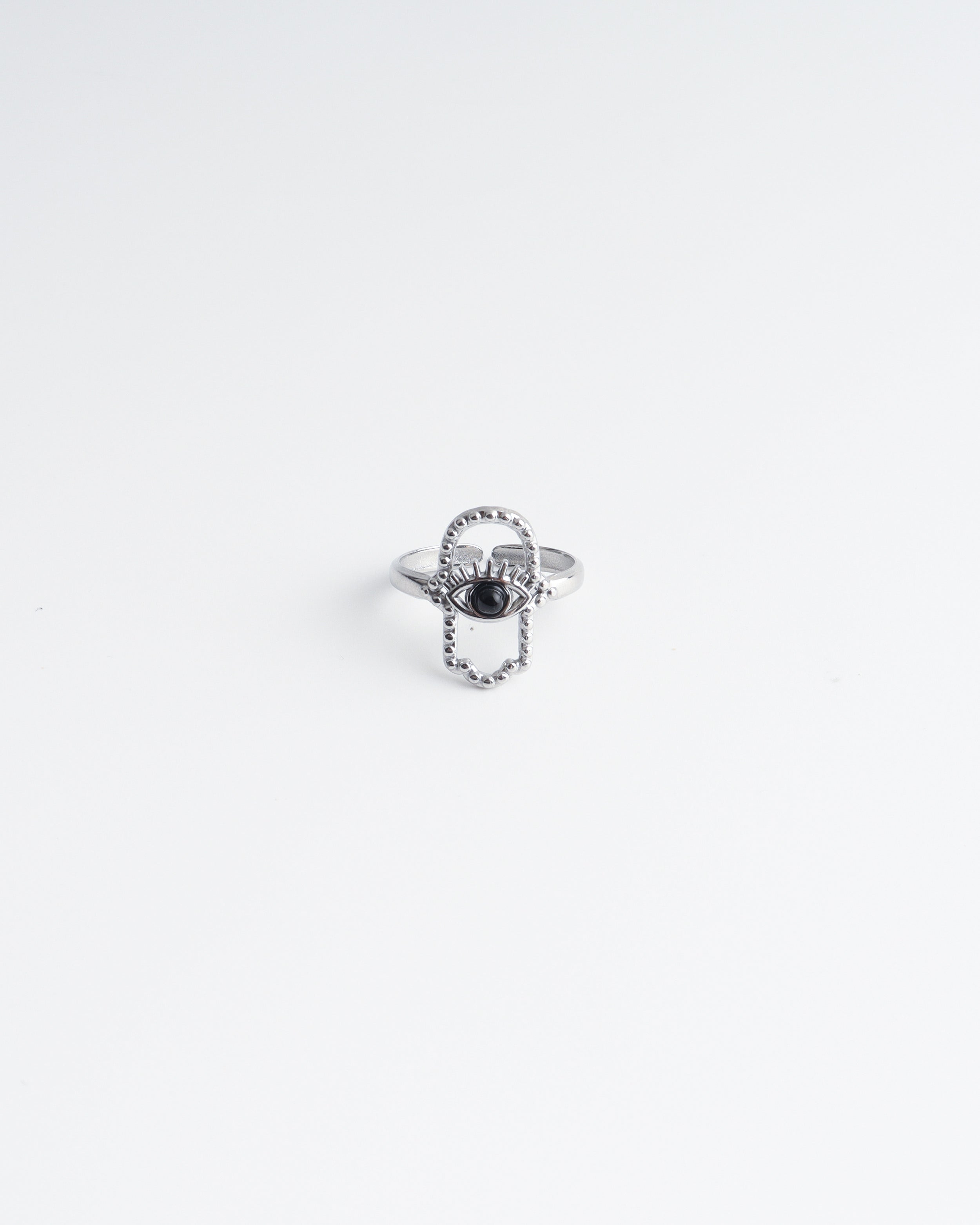 Zahra - Ring - Edelstahl - verstellbar