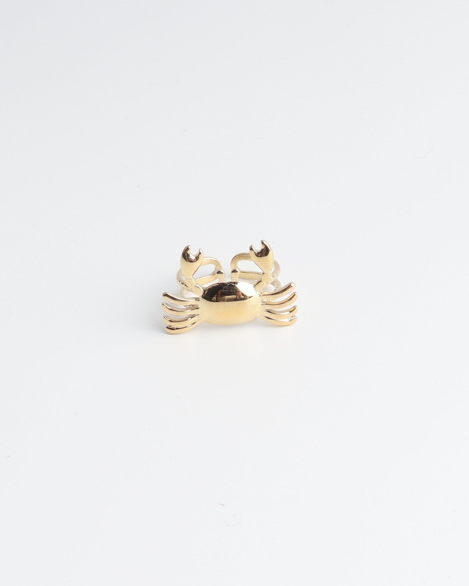 Crabby - Ring - Stainless Steel - Adjustable