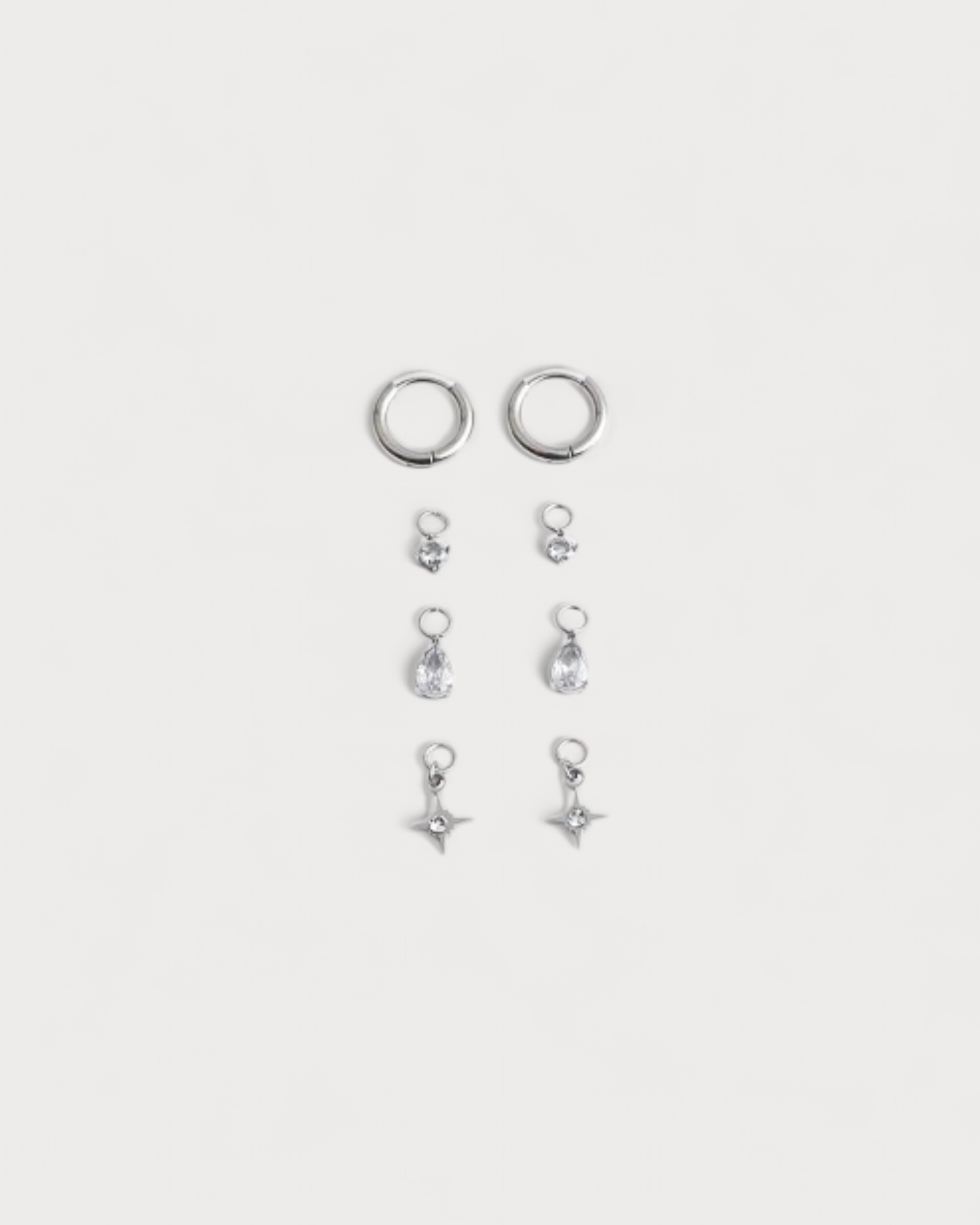 Birthstonebox Ohrringe – Set – Edelstahl