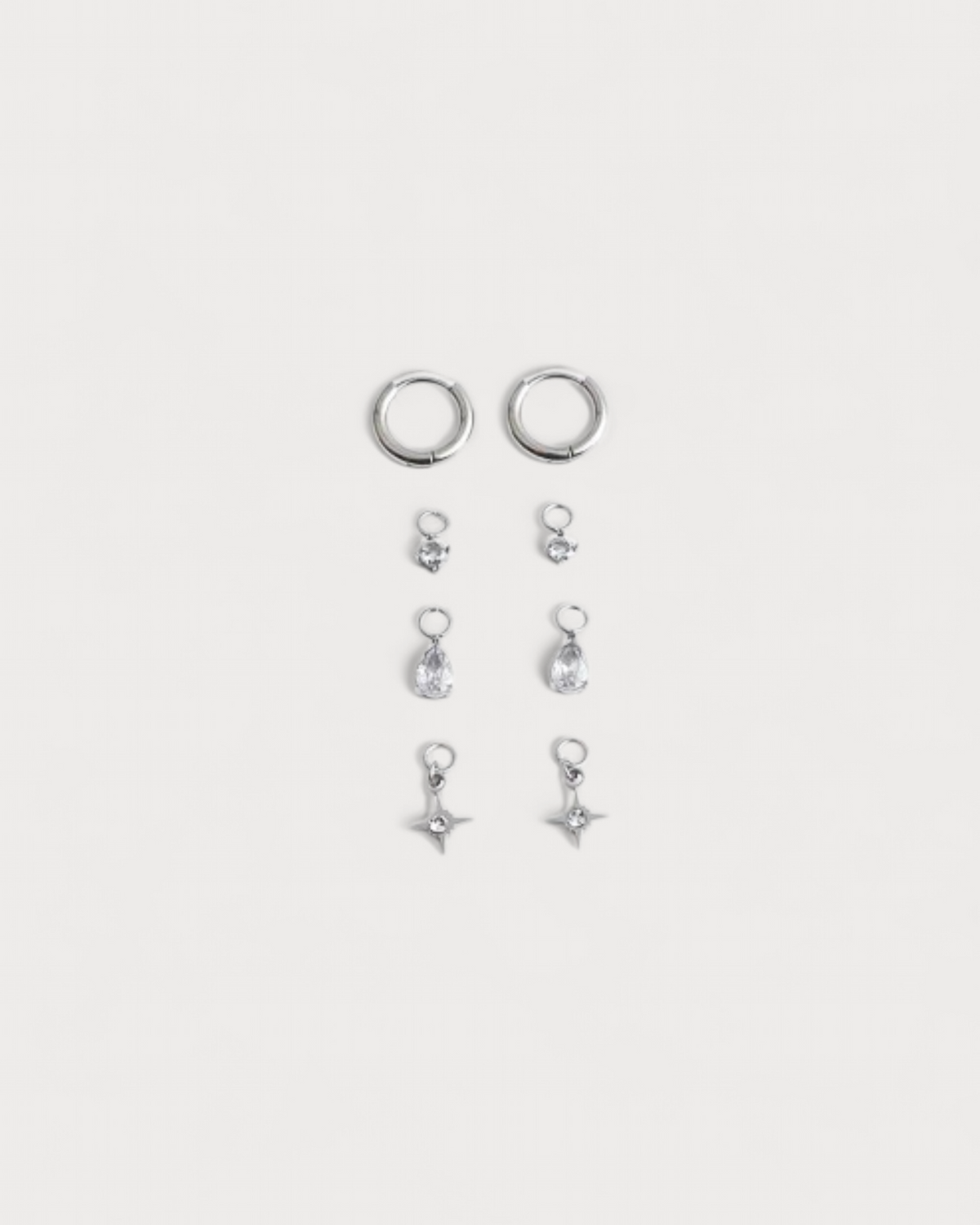 Birthstonebox Ohrringe – Set – Edelstahl