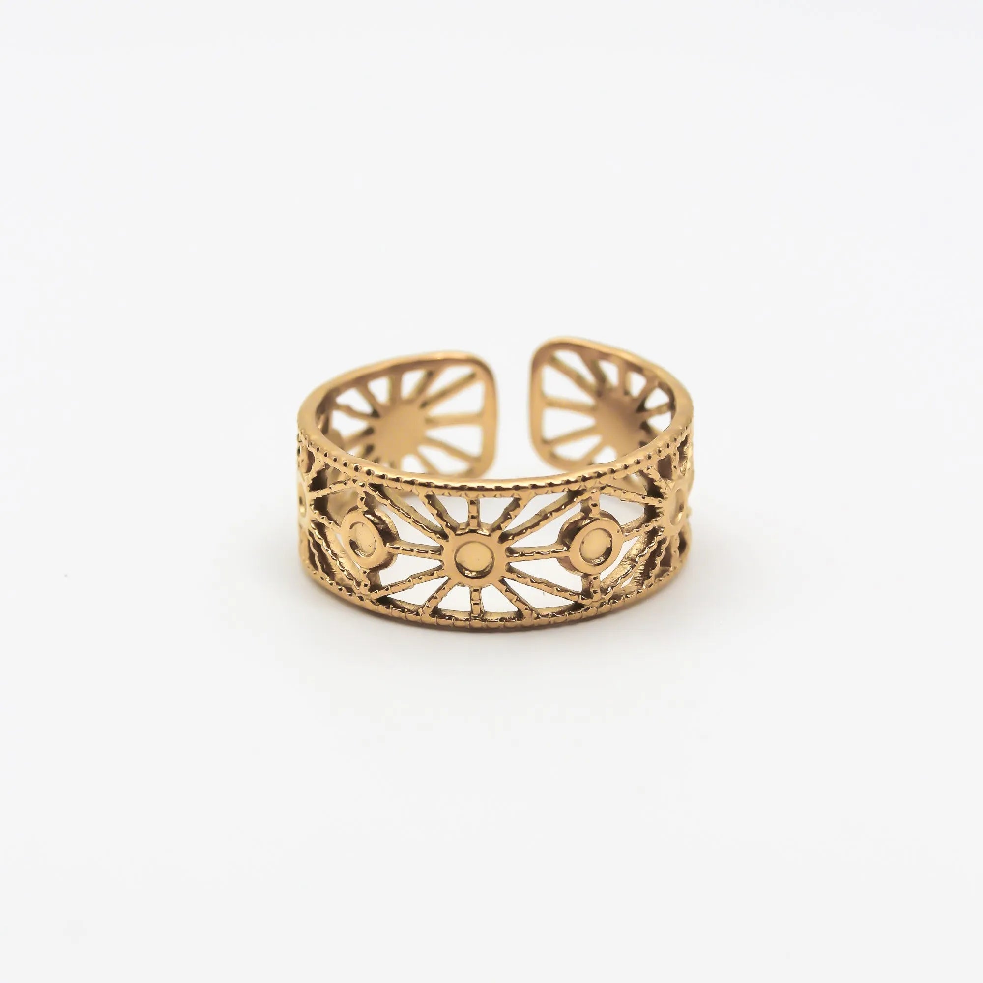Sola - Ring - Edelstahl - Verstellbar