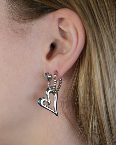 Annabel-Oorbel-Zilver-Model