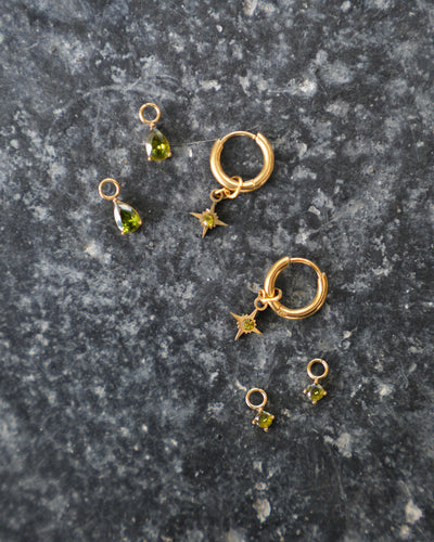 Birthstonebox Ohrringe – Set – Edelstahl