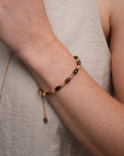 Avielle - Armband - Naturstein - Edelstahl