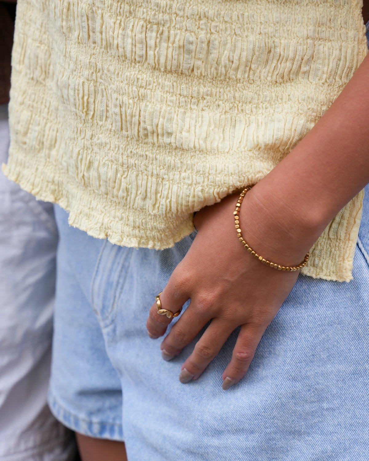 Round Circle - Armband - Edelstahl