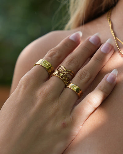 Sola - Ring - Edelstahl - Verstellbar