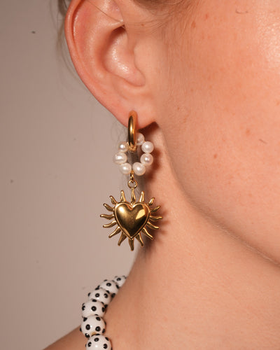 Pearl lover - Ohrringe - Edelstahl