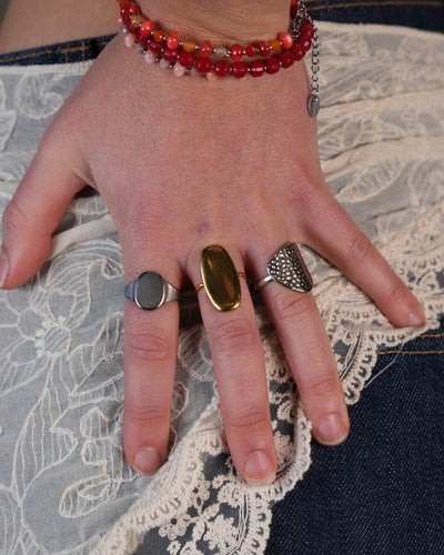 Kaitlyn - Ring - Edelstahl - Verstellbar