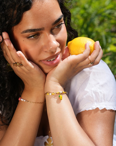 Fruity Lemon - Armband - Edelstahl