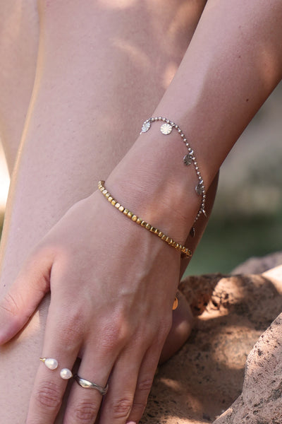 Round Circle - Armband - Edelstahl