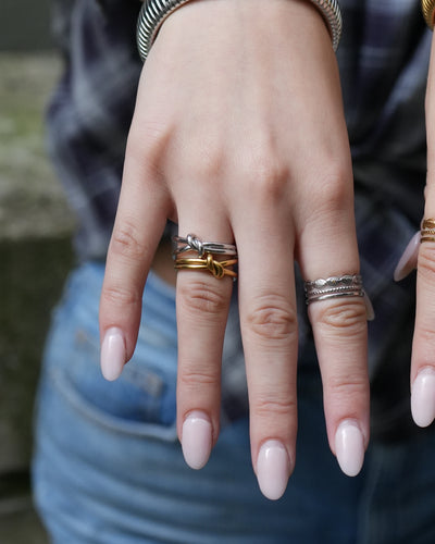 Vera - Ring - Edelstahl - Verstellbar